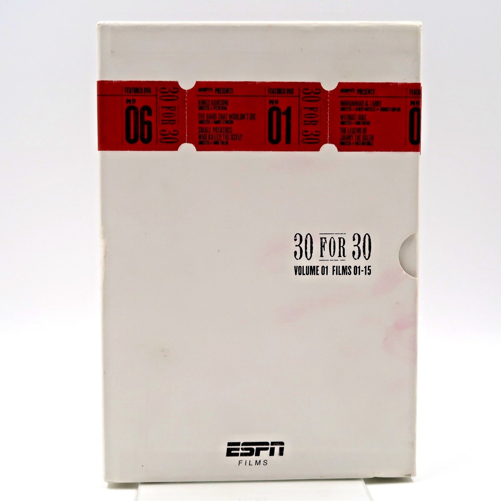 2010 ESPN Films 30 For 30 Volume 01 Films 01-15 DVD Box Set Documentary NR